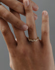 Navette Diamond Band